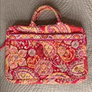 Vera Bradley Laptop Sleeve w/ handles